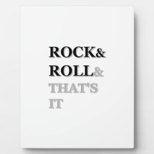 Rock en Roll en dat is het Fotoplaat