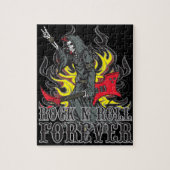 Rock en Roll Forever Jigzaag Puzzle Legpuzzel (Verticaal)