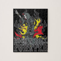 Rock en Roll Forever Jigzaag Puzzle