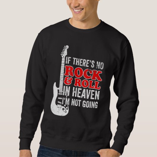 Rock- en Roll Guitar Player-gitarist Trui (Voorkant)