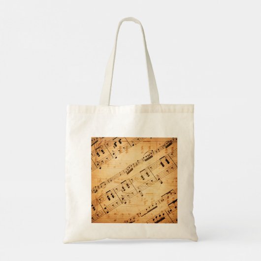 Rock- en Roll Guitar Sound Wave  Tote Bag (Achterkant)