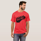 Rock en Roll Guitar T-Shirt (Voorkant volledig)