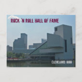 Rock en Roll Hall of Fame Cleveland Ohio Briefkaart (Voorkant)
