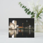 Rock en Roll Hall of Fame Cleveland Ohio Briefkaart (Staand voorkant)