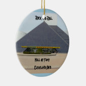 Rock en Roll Hall of Fame Cleveland, Ohio Ornament (Rechts)