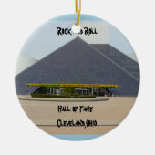 Rock en Roll Hall of Fame Cleveland, Ohio Ornament (Voorkant)