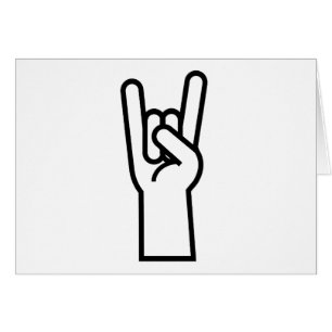 Rock- en Roll-handsymbool