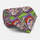 Rock en Roll Heavy Metal Stropdas (Opgerold)