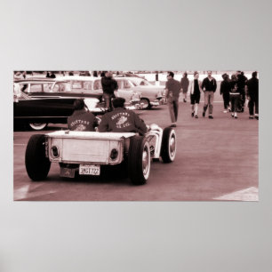 Rock- en Roll Hotrodders Poster