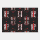  Rock en Roll Inpakpapier Vel (Voorkant 3)