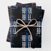  Rock en Roll Inpakpapier Vel (In situ)