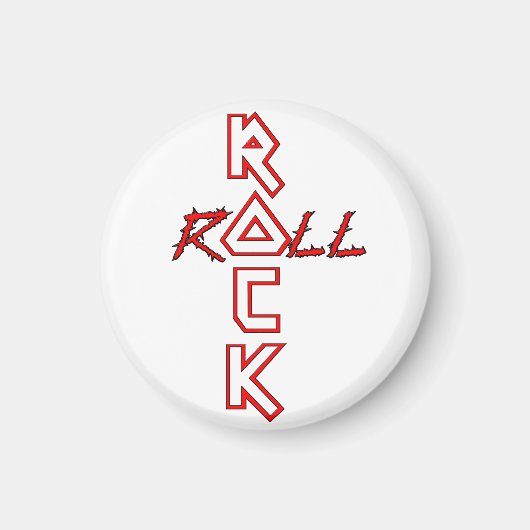 Rock en Roll Magneet (Voorkant)