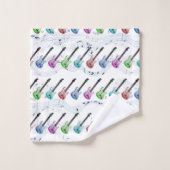 Rock- en Roll Music-handdoekset Bad Handdoek (Wasdoekje)