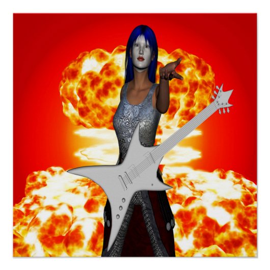 Rock en Roll Poster (Voorkant)