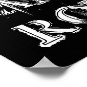 ROCK EN ROLL POSTER (Hoek)