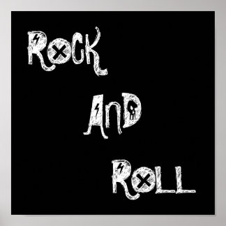 ROCK EN ROLL POSTER