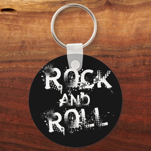 Rock en Roll Sleutelhanger (Voorkant)
