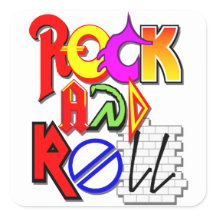 Rock en Roll Sticker