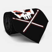 Rock- en Roll Stropdas Death Metal Neckties (Opgerold)