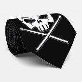 Rock- en Roll Stropdas Death Metal Neckties (Opgerold)