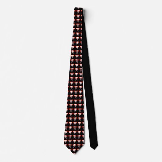 Rock- en Roll Stropdas Death Metal Neckties (Voorkant)