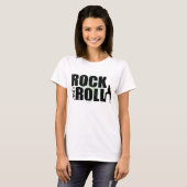 Rock en Roll. T-shirt (Voorkant volledig)