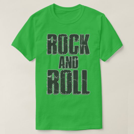 Rock en Roll T-shirt (Design voorkant)
