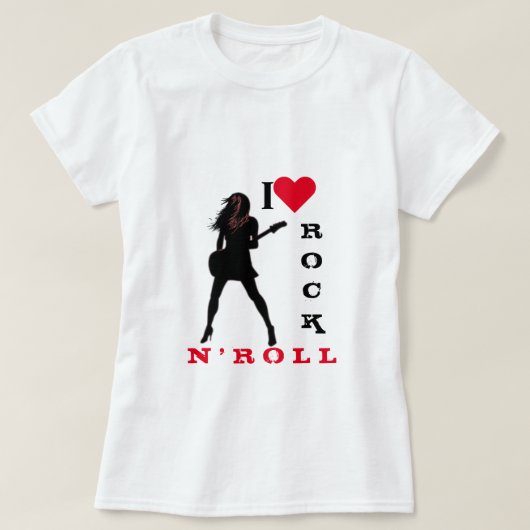Rock en Roll T-Shirt (Design voorkant)