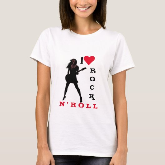 Rock en Roll T-Shirt (Voorkant)