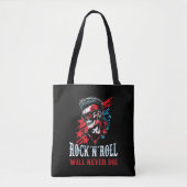 Rock en Roll Tote Bag (Voorkant)