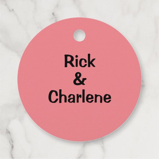 Rock- en roll vinylmuziekplatenbruiloft bedankjes labels (Achterkant)