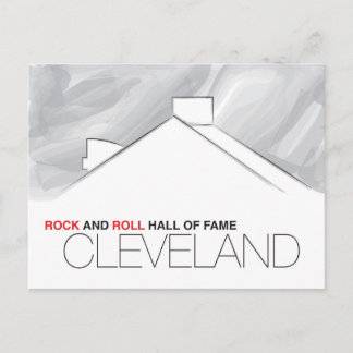 Rock- en RollHall van Fame Cleveland-Briefkaart Briefkaart