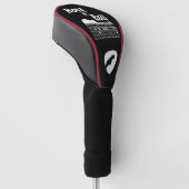 Rock- en Rollpap, paardeklaag voor gitaarchord Golfheadcover (Schuin)