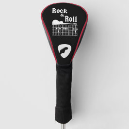 Rock- en Rollpap, paardeklaag voor gitaarchord Golfheadcover