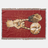 Rock- en Rollthrow Blanket Deken (Voorkant)