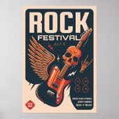 Rock festival poster (Voorkant)