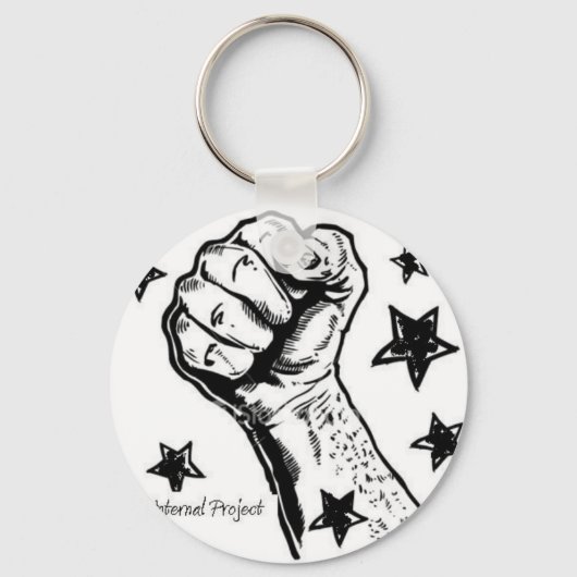 Rock Fist Sleutelhanger (Voorkant)