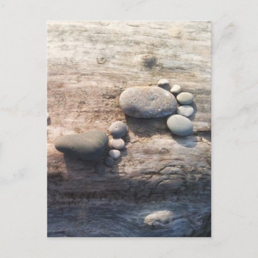 Rock Footprint Briefkaart (Voorkant)