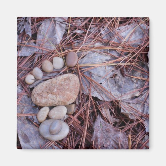 Rock Footprint Magneet (Voorkant)