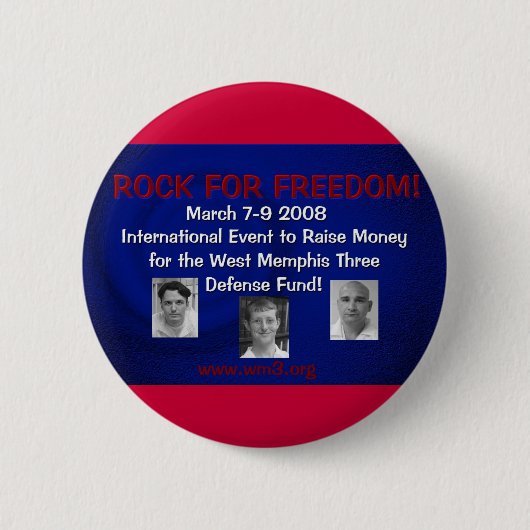Rock for Freedom Button (Voorkant)