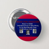 Rock for Freedom Button (Voorkant /achterkant)