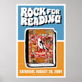 Rock for Reading Poster (Voorkant)