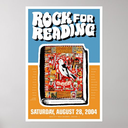 Rock for Reading Poster (Voorkant)