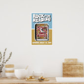 Rock for Reading Poster (Keuken)