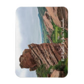 Rock-formaties en Rigges omringend Red Rocks Magneet (Verticaal)