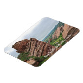 Rock-formaties en Rigges omringend Red Rocks Magneet (Linkerzijde)