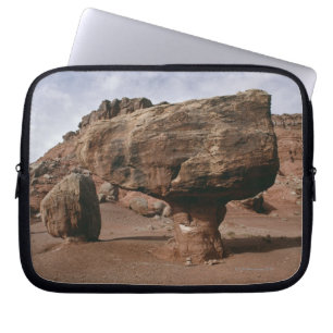 Rock formaties in Marble Canyon, Utah Laptop Sleeve