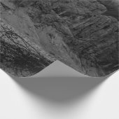 ROCK FORMATION IN GRAYSCALE FOTO CADEAUPAPIER (Hoek)