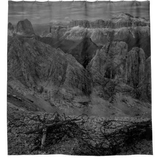 ROCK FORMATION IN GRAYSCALE FOTO DOUCHEGORDIJN (Voorkant)