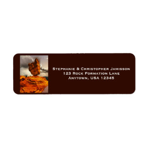Rock Formation Return Address Labels